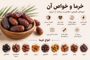 خواص خرما و انواع خرما