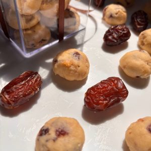 کوکی خرمایی گردویی